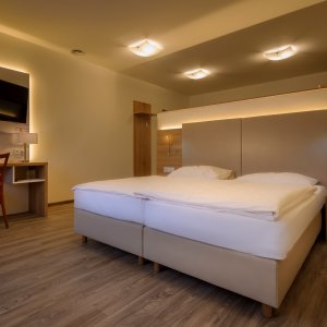 neu gestaltete Zimmer im City Hotel Stockerau