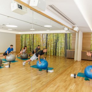 Der Fitnessraum im Sporthotel Wagrain 