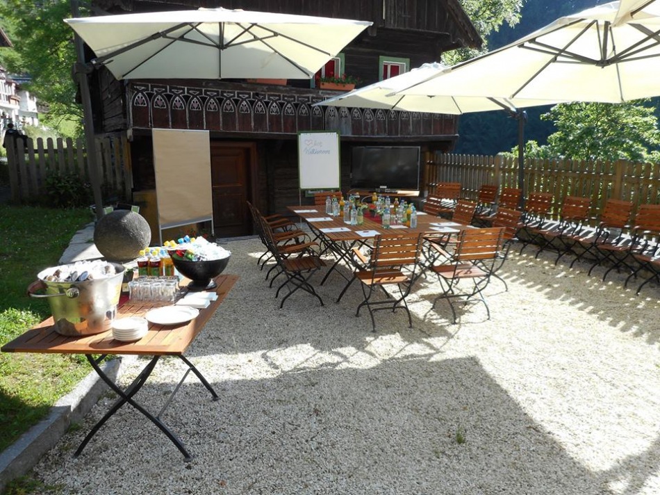 Outdoor Seminarraum - Symposion Hotel Pichlmayrgut