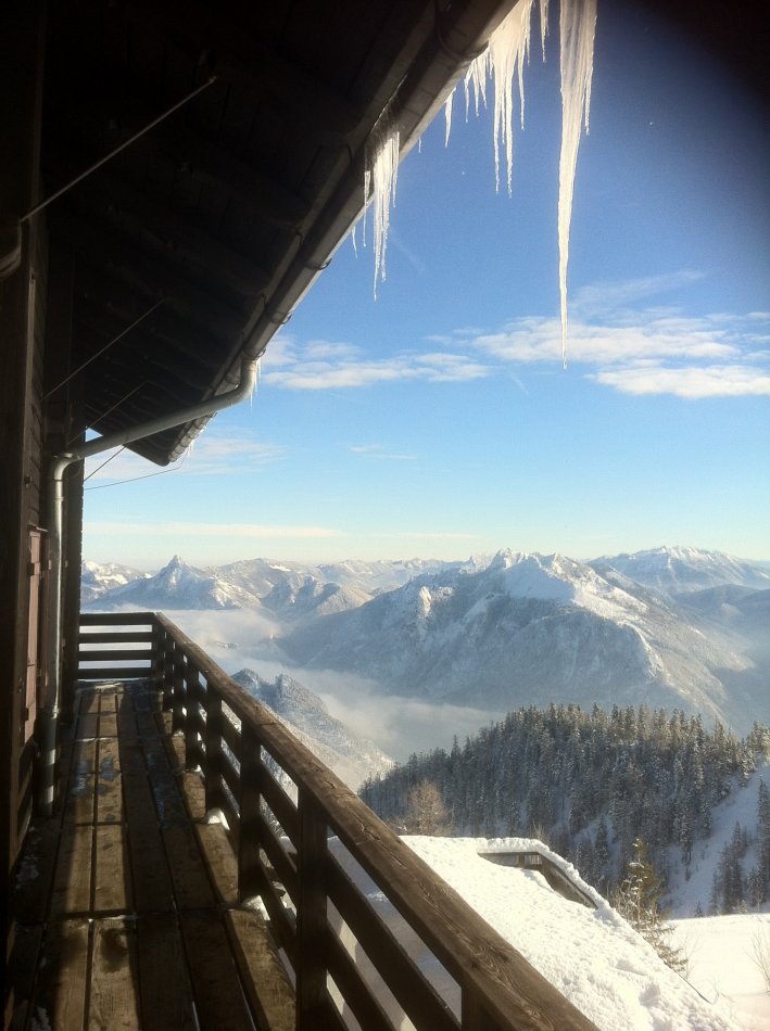 Traumhafter Panoramablick von der Kranabethhütte