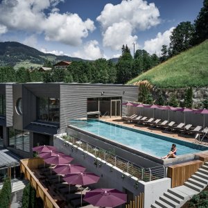 Infinity Pool - Adults Only Spa - Sporthotel Wagrain