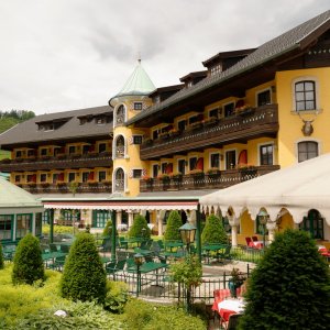 Gemütlicher Innenhof - Symposion Hotel Pichlmayrgut