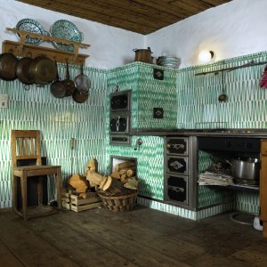 Küche im Jagdhaus - perfekt fürs Teamkochen